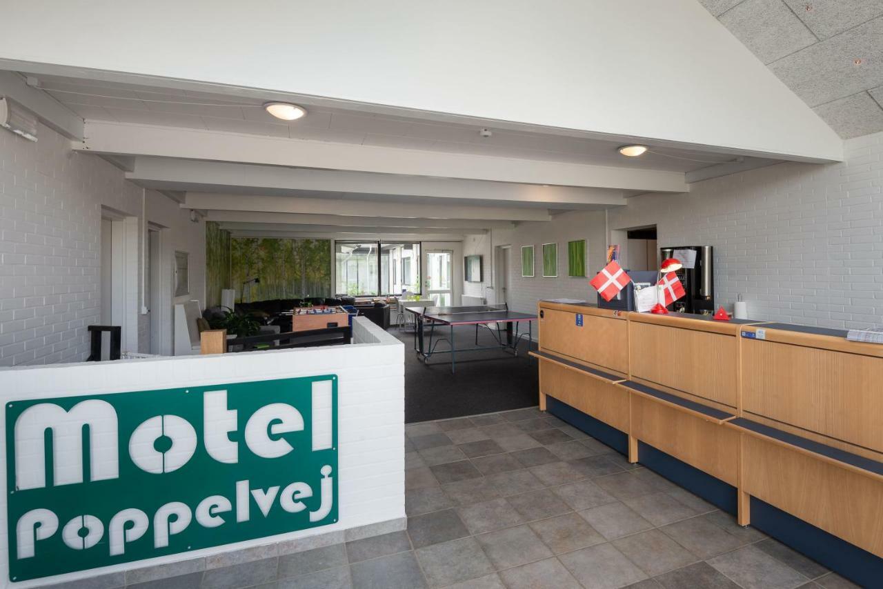 Motel Poppelvej 헤르닝 외부 사진